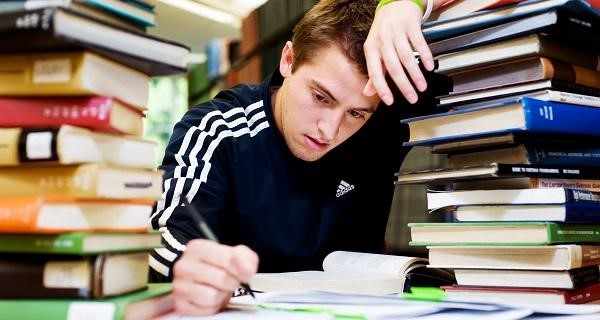 Estudiante estresado
