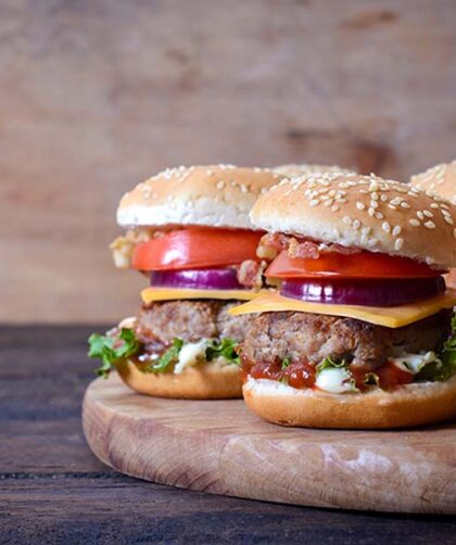 mini hamburguesas para snack